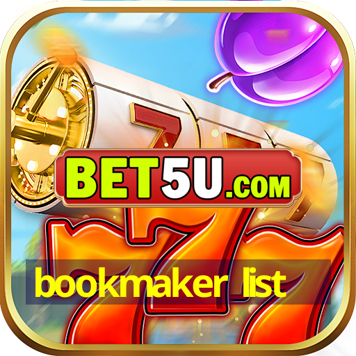 bookmaker list